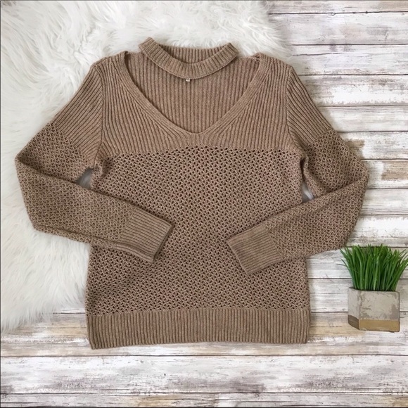 Lucky Brand Dakota Cut Out Knit Sweater - Picture 2 of 7